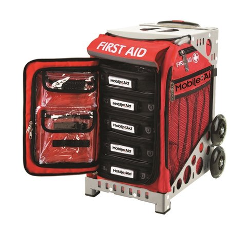 MOBILEAID Essentials Pro200 EASY-ROLL Modular First Aid Cart 31578